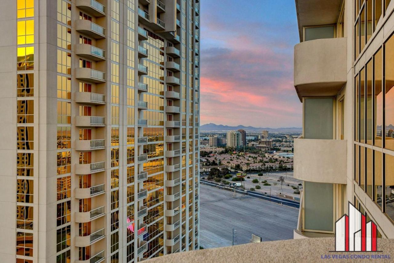 Mgm Signature-22-707 F1 Track & Strip View Balcony Лас-Вегас Экстерьер фото
