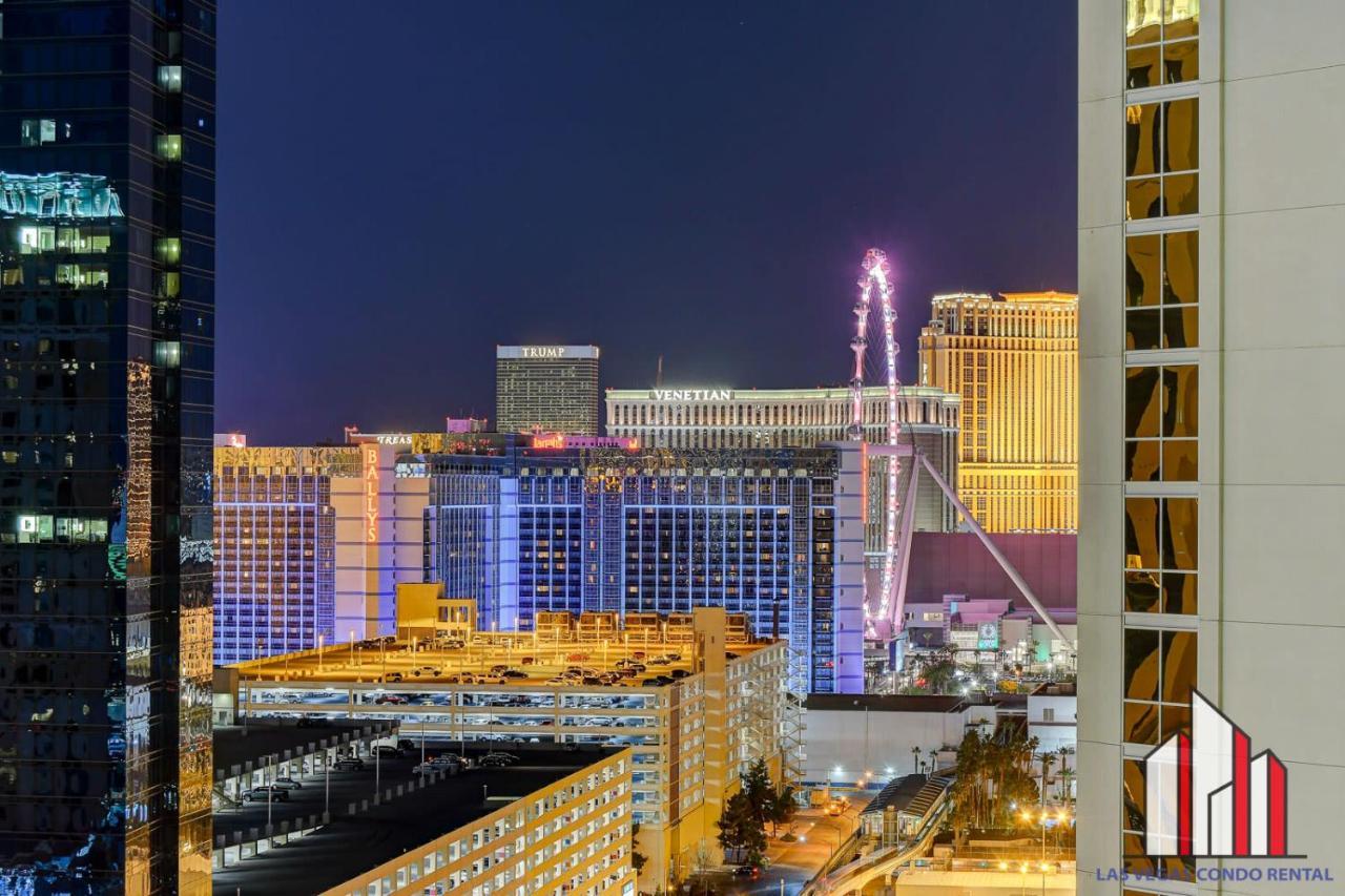 Mgm Signature-22-707 F1 Track & Strip View Balcony Лас-Вегас Экстерьер фото