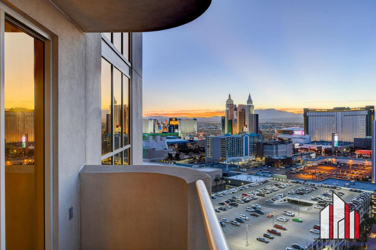 Mgm Signature-22-707 F1 Track & Strip View Balcony Лас-Вегас Экстерьер фото